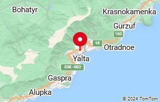 Map of Yalta